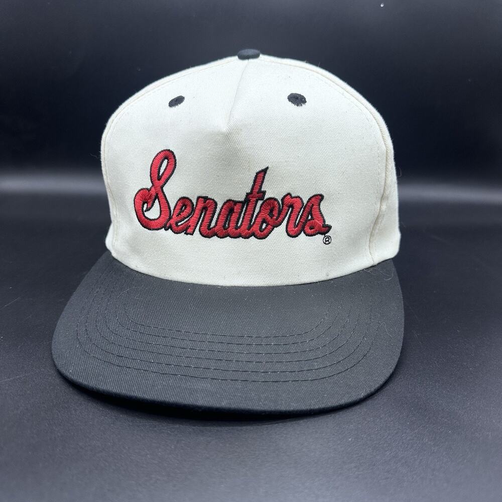 Vintage Harrisburg Senators Snapback Hat MiLB Minor League Baseball Cap Retro